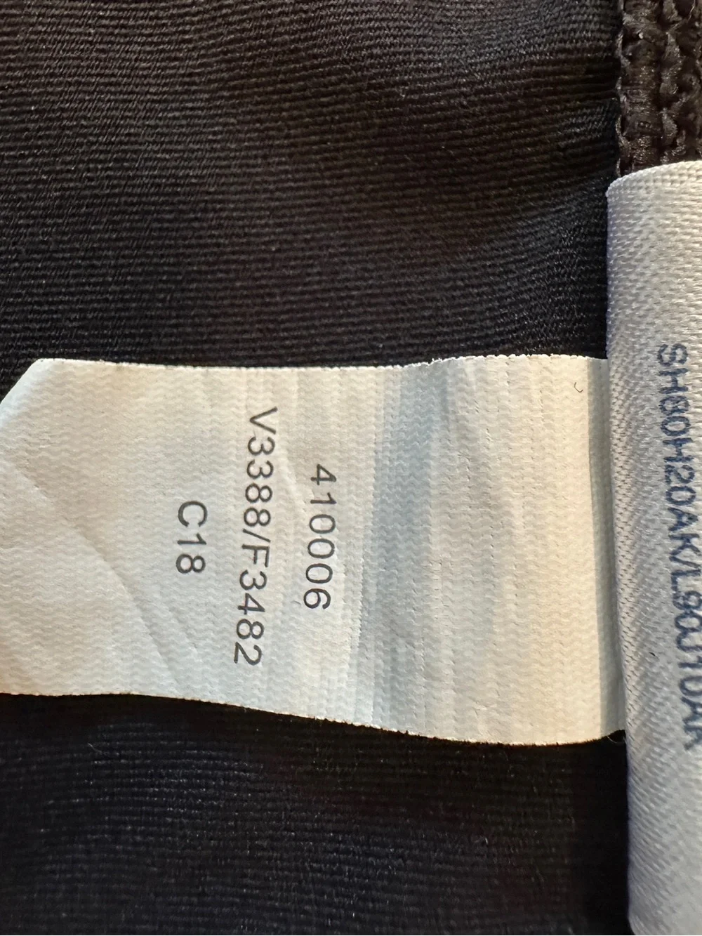 Lands' End Black Bikini Bottoms - Size 4